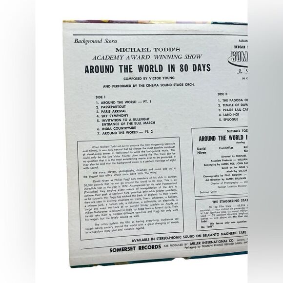 RARE VICTOR YOUNG AROUND THE WORLD IN 80 DAYS LP SOUNDTRACK VINYL RECORD - Picture 8 of 12